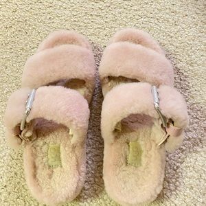 Ugg cream slippers
